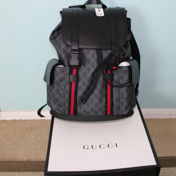 gg black backpack